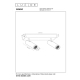 GRADO - Plafon - 2xGU10 - Grey iron 22974/02/15 Lucide